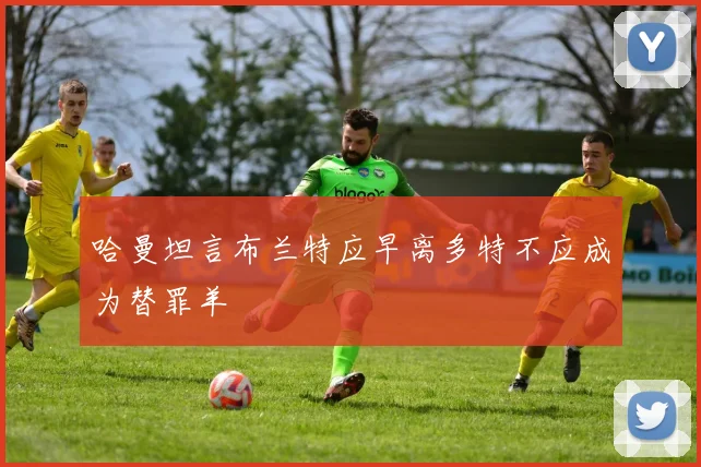 哈曼坦言布兰特应早离多特不应成为替罪羊